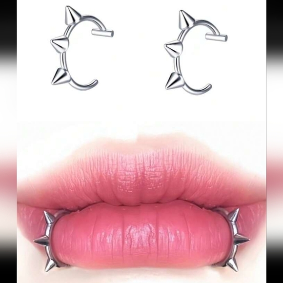 Killstar Jewelry - 2 Fake lip rings